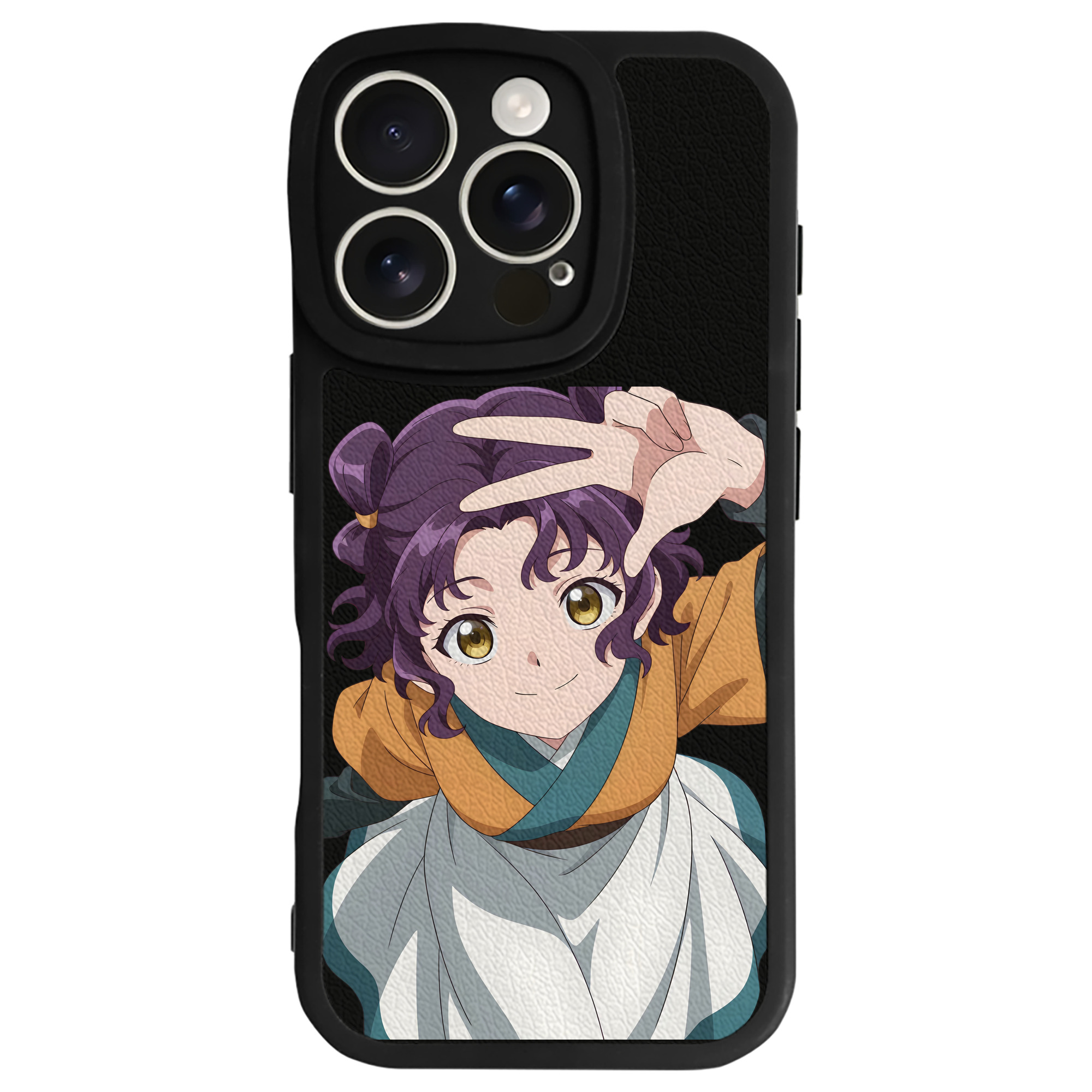 薬屋のひとりごと The Apothecary Diaries 【iPhone 16シリーズ対応】シリコンスマホケース（レザー調） 材質：シリコン